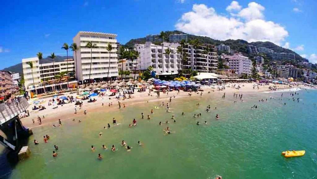 Los Muertos Beach, Puerto Vallarta.