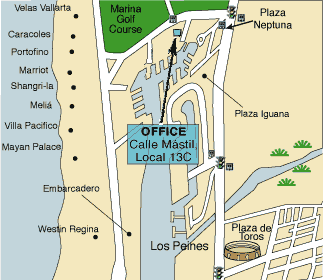 VA Marina office map.
