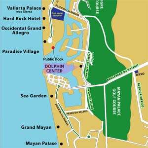 Dolphin Center Map.